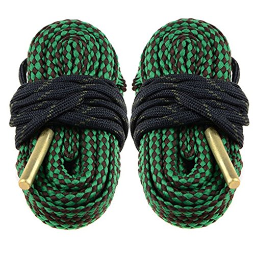 Sytown Bore Cleaning Rope AR Rifle Shotgun Carbine Pistol Bore Cleaner for 9 mm 556 mm 223 22 308 12Gauge Caliber2 Piece
