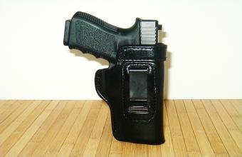 Ruger P95 Pro Carry HD IWB Leather Conceal Carry Holster Black